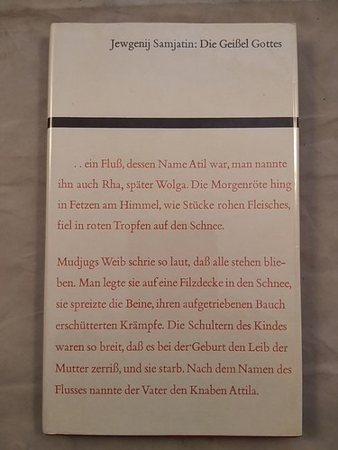 Die geißel gottes samjatin - die, gottes.