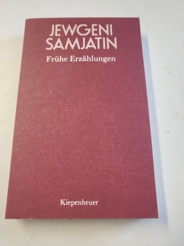 Frühe erzählungen samjatin - frühe,